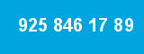 925 846 17 89 925 846 17 89